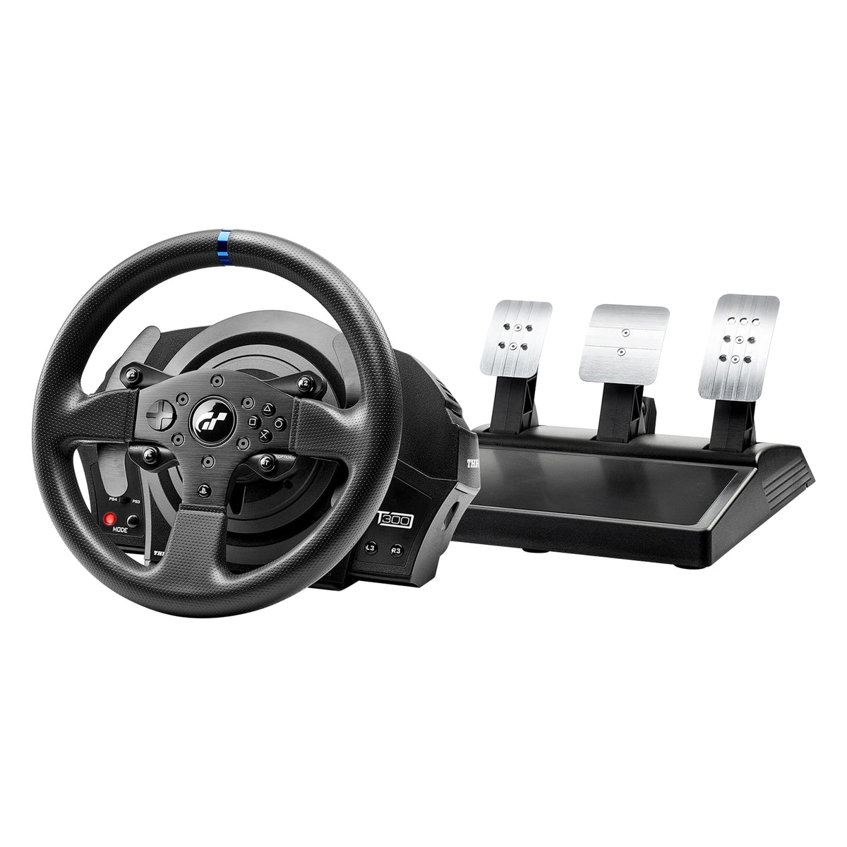 Thrustmaster T300RS GT Force Feedback Racing Wheel with 3 Pedals - PS4, PS5, PC