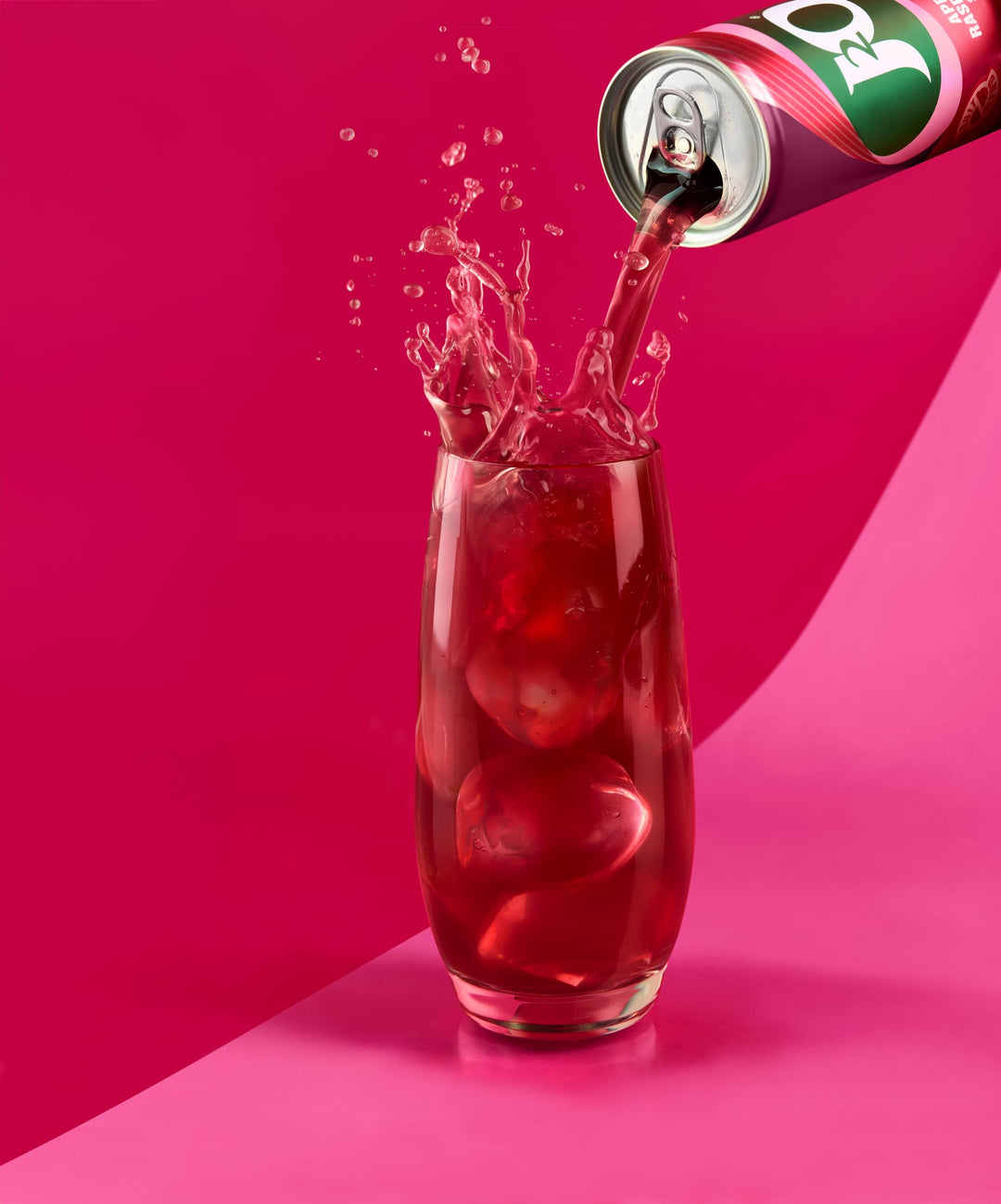 J2O Apple & Raspberry Flavoured Fruit Drink Cans - 4 x 250ml