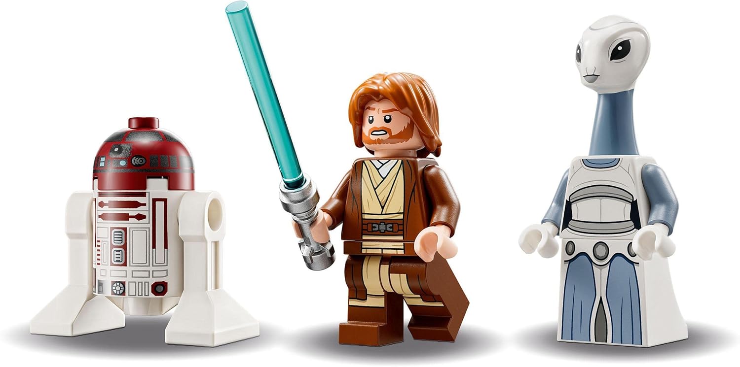 LEGO 75333 Star Wars Obi-Wan Kenobis Jedi-Starfighter, Bauset für Kinder ab 7 Jahren 4