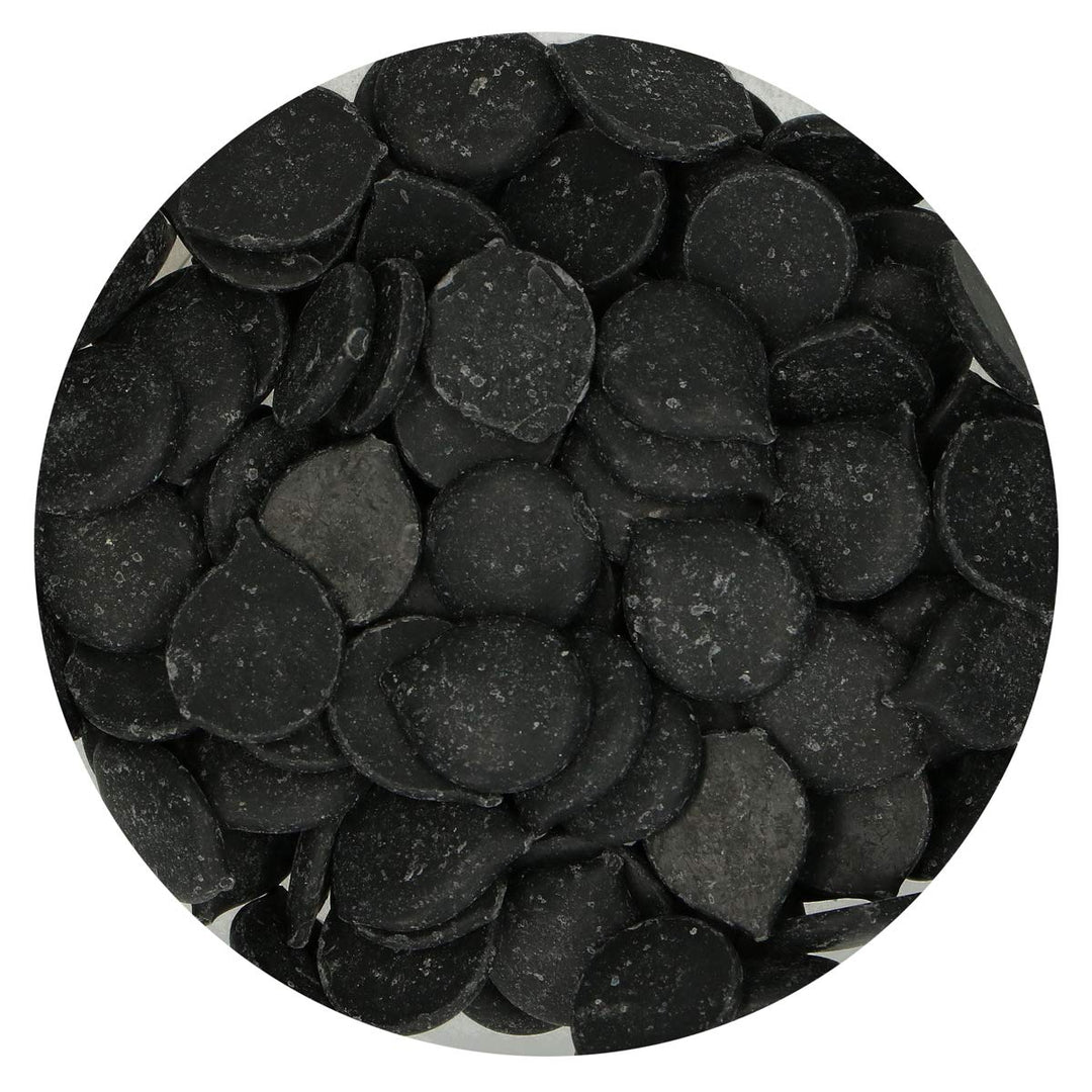 FunCakes Deco Melts Black - Baking Decoration Melts, AZO Free, 250g