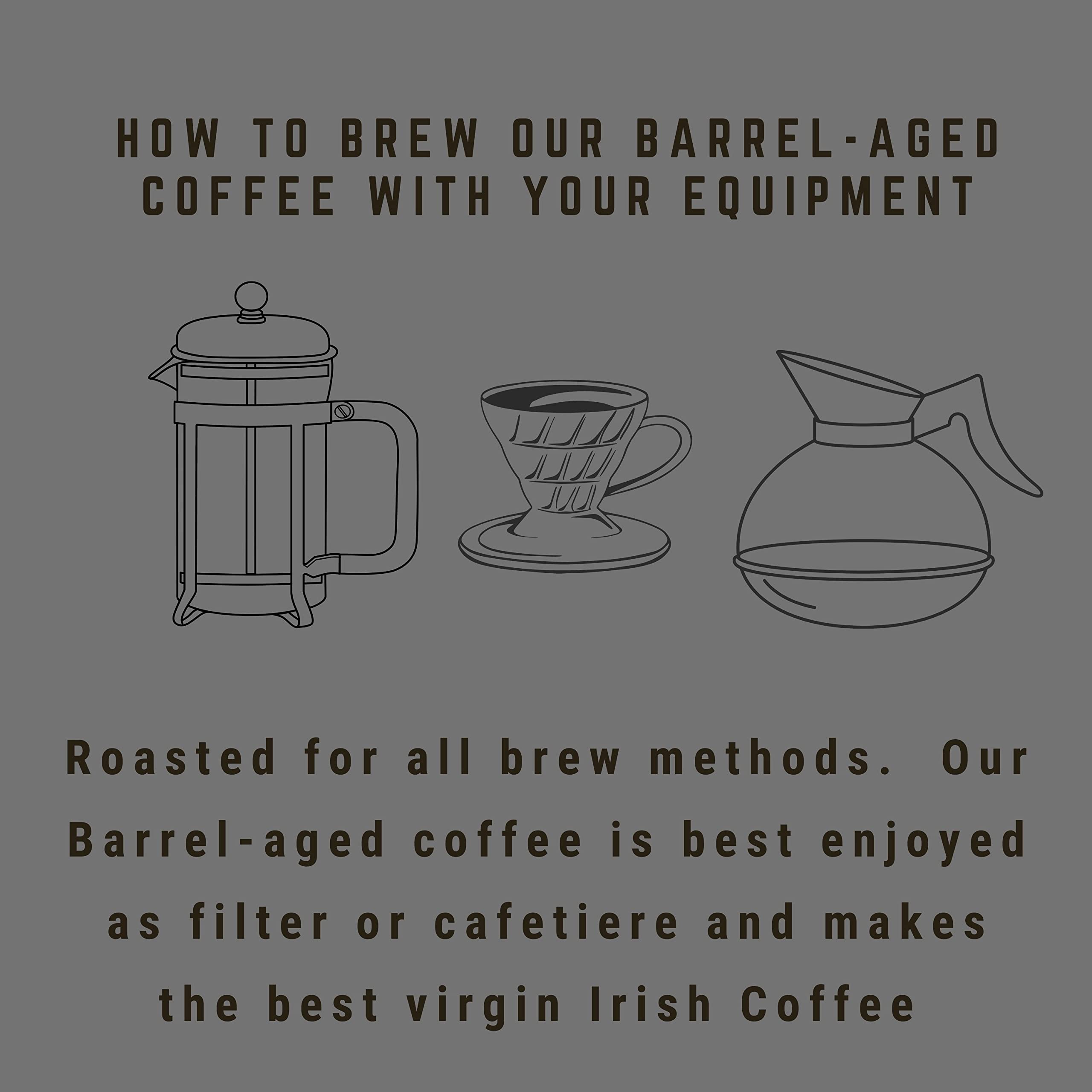 Brady's Irish Barrel Aged Whole Bean Coffee - 180g Medium Roast 14