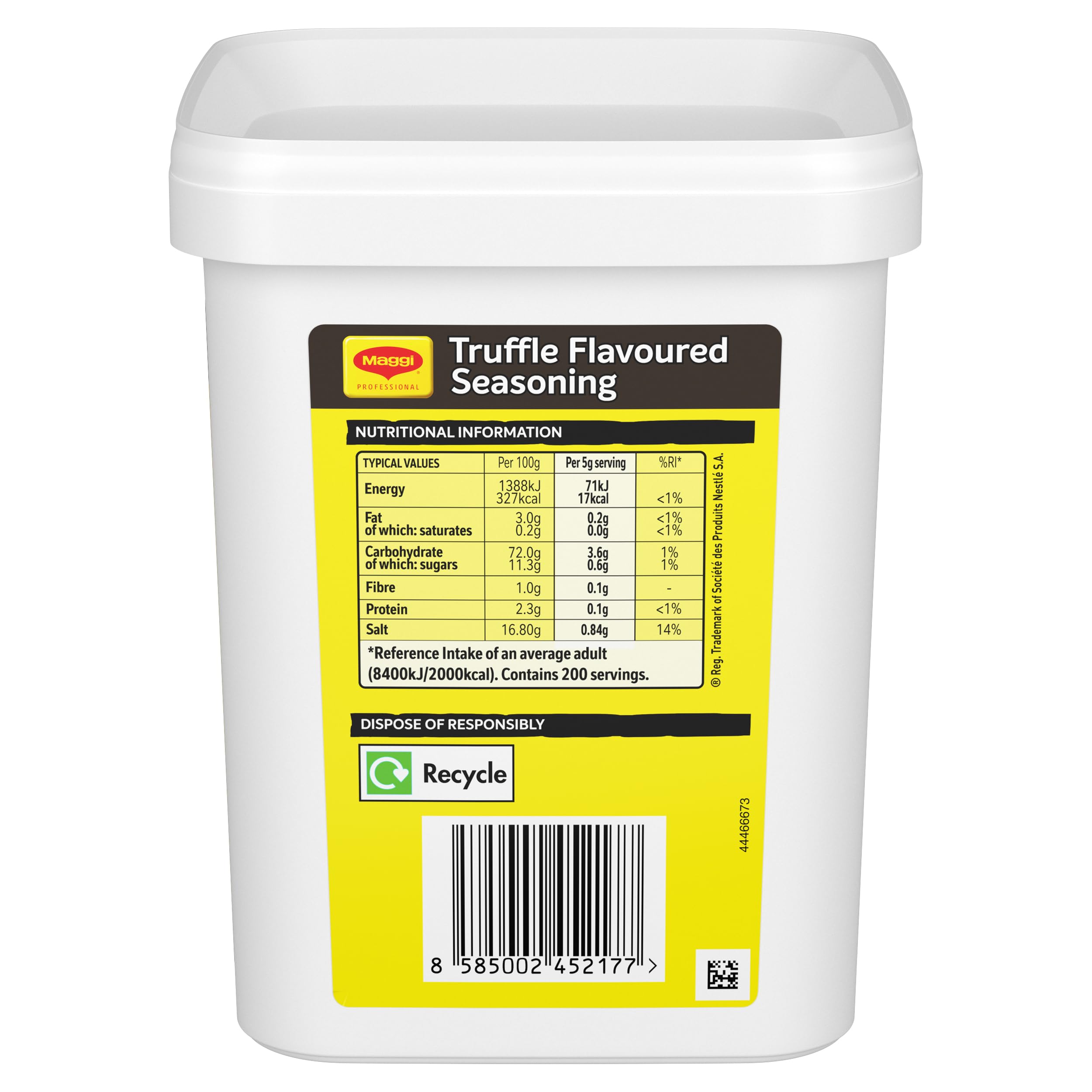 MAGGI Truffle Flavoured Seasoning Powder - Rich & Earthy Aroma | 600g Tub 3