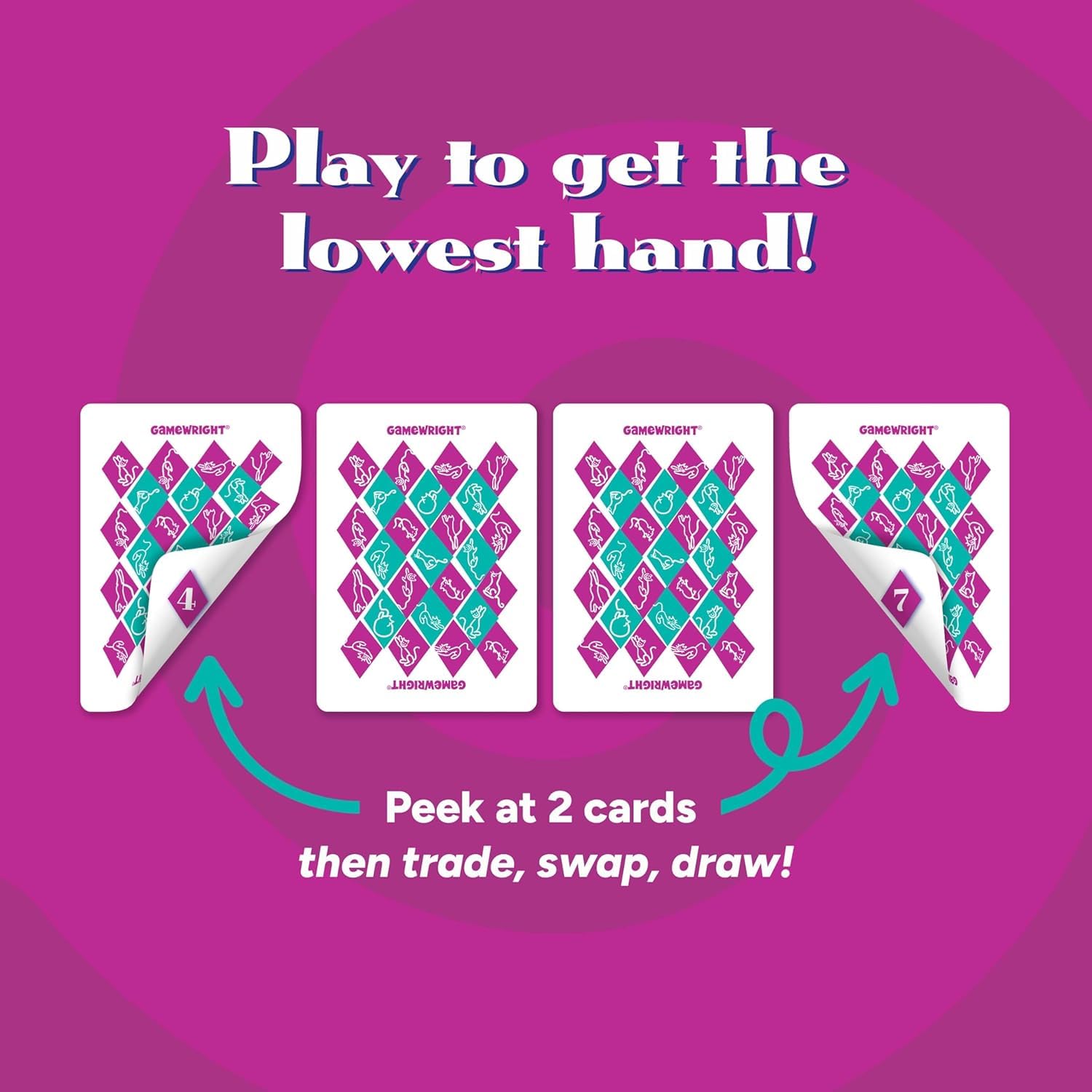 CEACO Rat-a-tat Cat Game - Ages 6+, 2-6 Players, 20 Min Playtime | Educational Card Game 2
