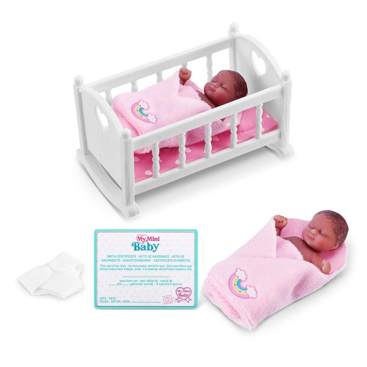 5 Surprise My Mini Baby Series 1 - Collectible Mystery Capsules with Realistic Baby Dolls & Playsets