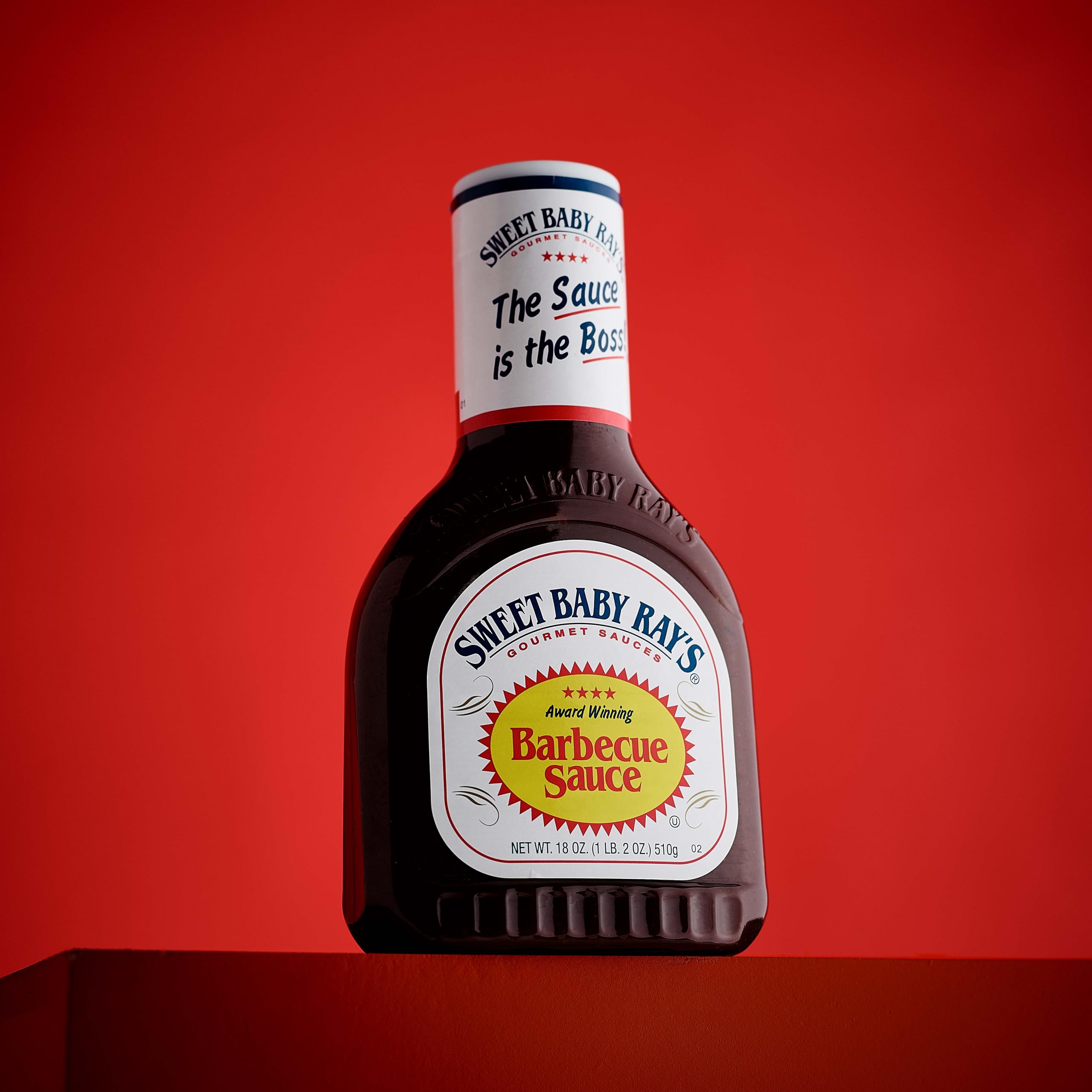 Sweet Baby Ray's Original BBQ Sauce - 18 oz Bottle, Sweet and Tangy Barbecue Sauce 12