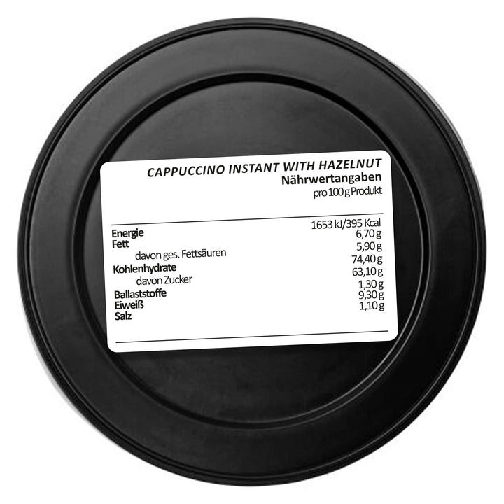 Der-Franz Instant Cappuccino with Hazelnut Flavor, 500g