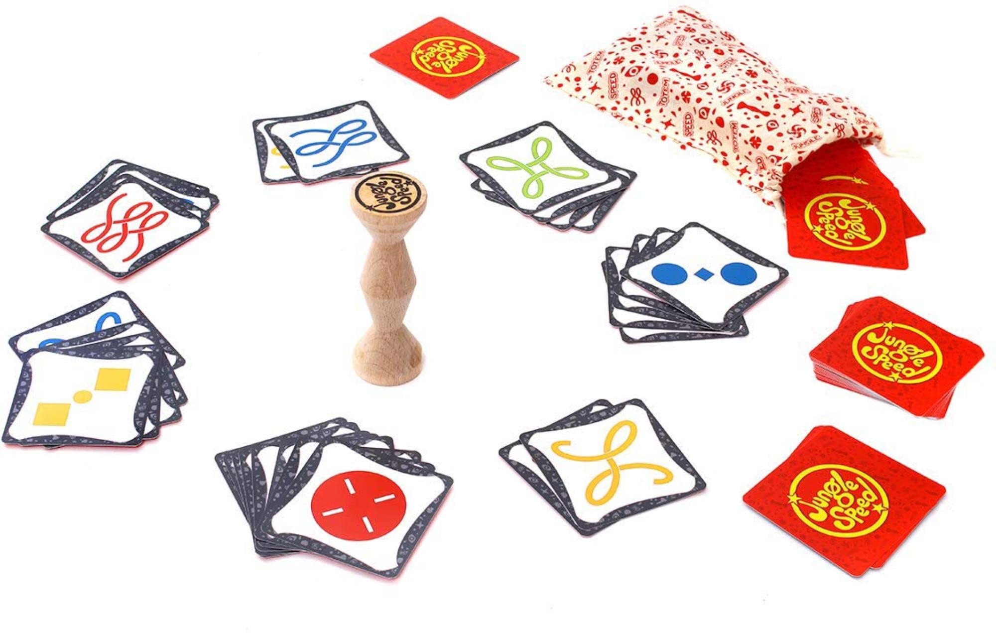 Zygomatic Jungle Speed Eco Box Card Game | Ages 7+ | 2-10 Players | 15 Min Playtime 6