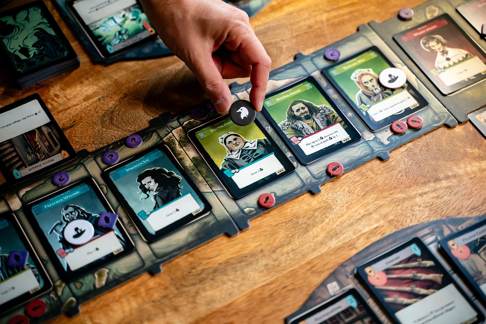 Capstone Games Pagan: The Fate of Roanoke - Asymmetrical 2-Player Card Game 4