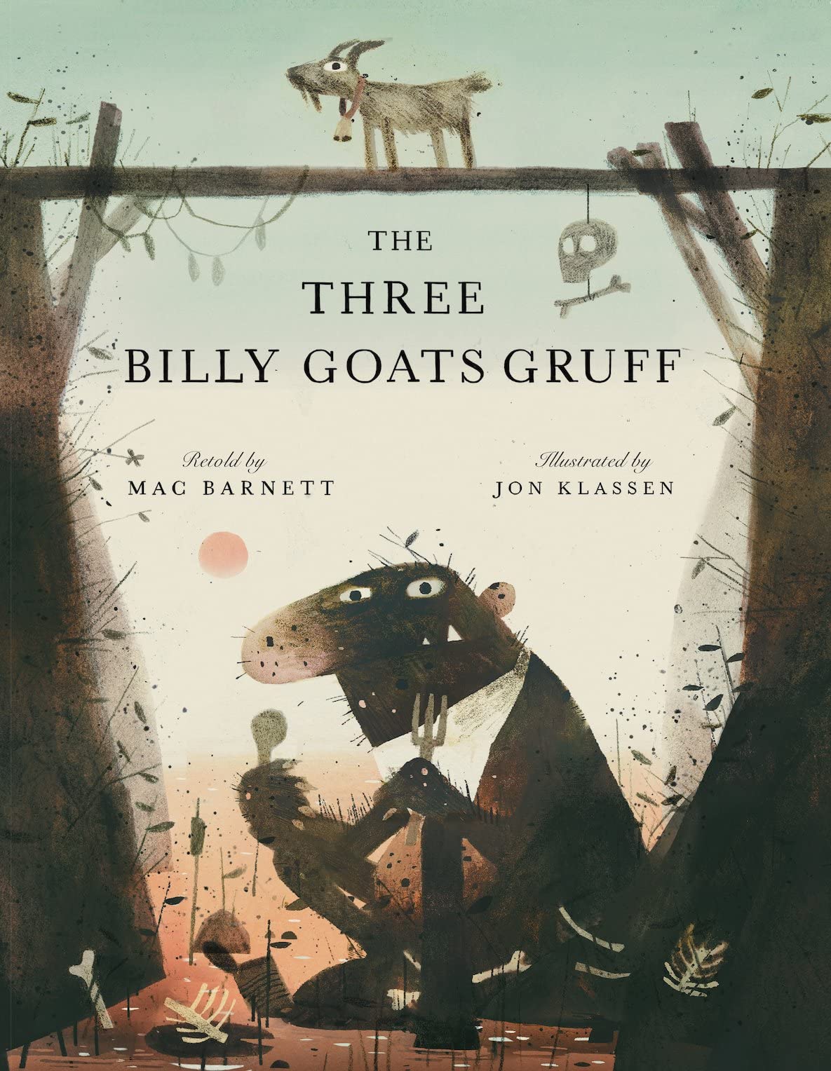 Scholastic The Three Billy Goats Gruff by Mac Barnett | Hardcover Picture Book