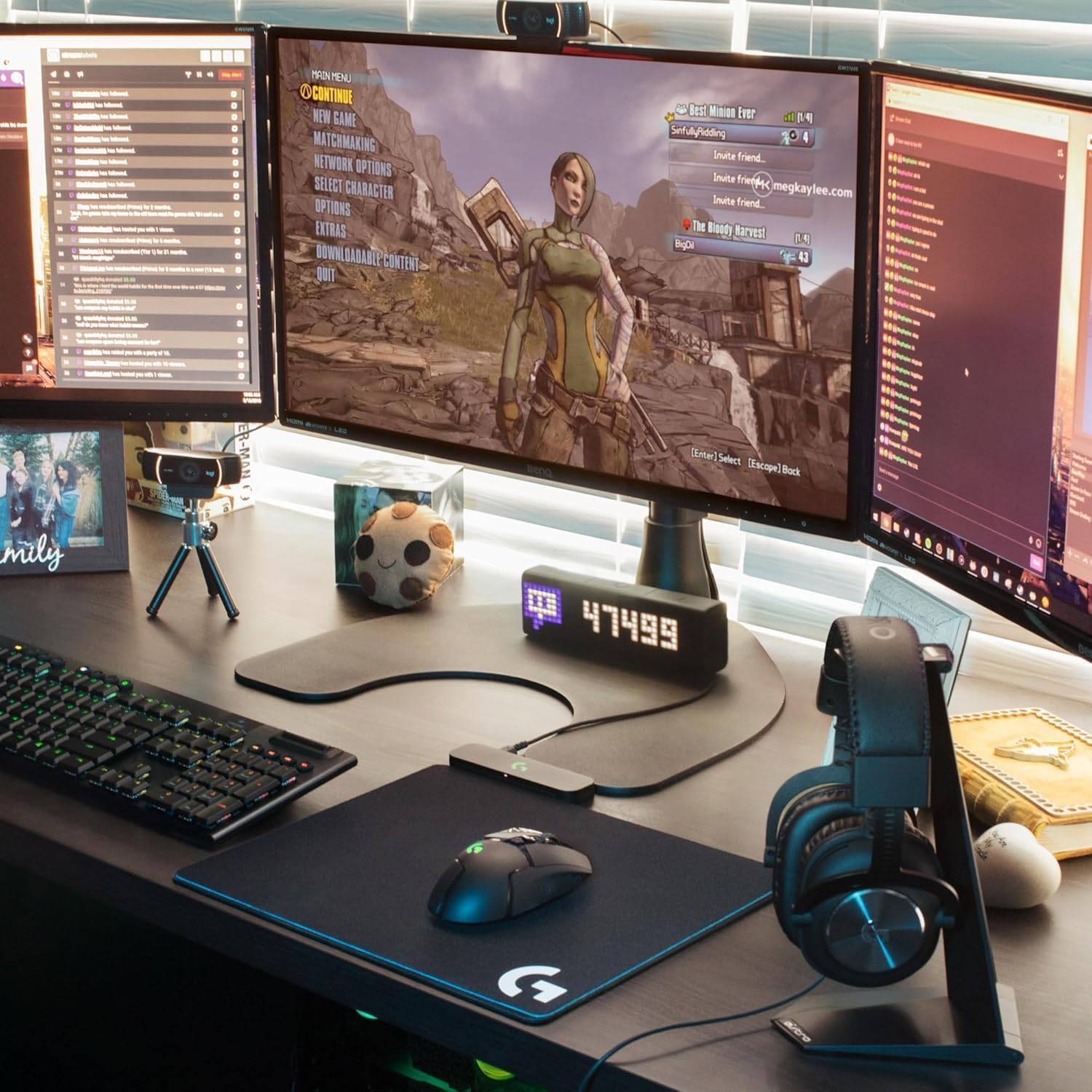 Logitech G PRO X Gaming Headset - Blue VO!CE Mic, DTS Headphone:X 7.1, PRO-G Drivers for PC/PS4/Xbox/Switch - Black 5