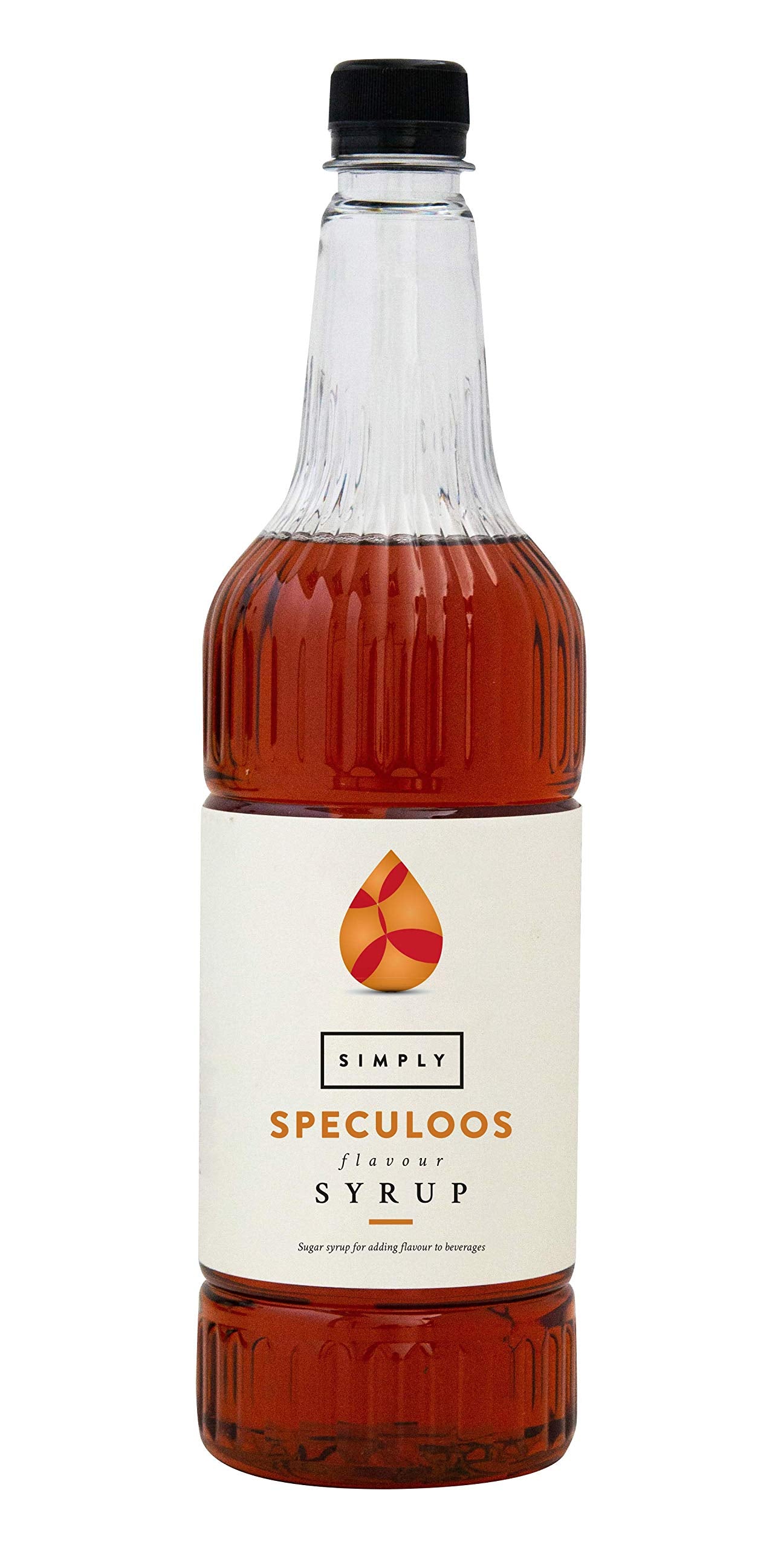 Simply Speculoos Caramelised Biscuit Syrup - Vegan, Halal, Natural Flavouring | 1L