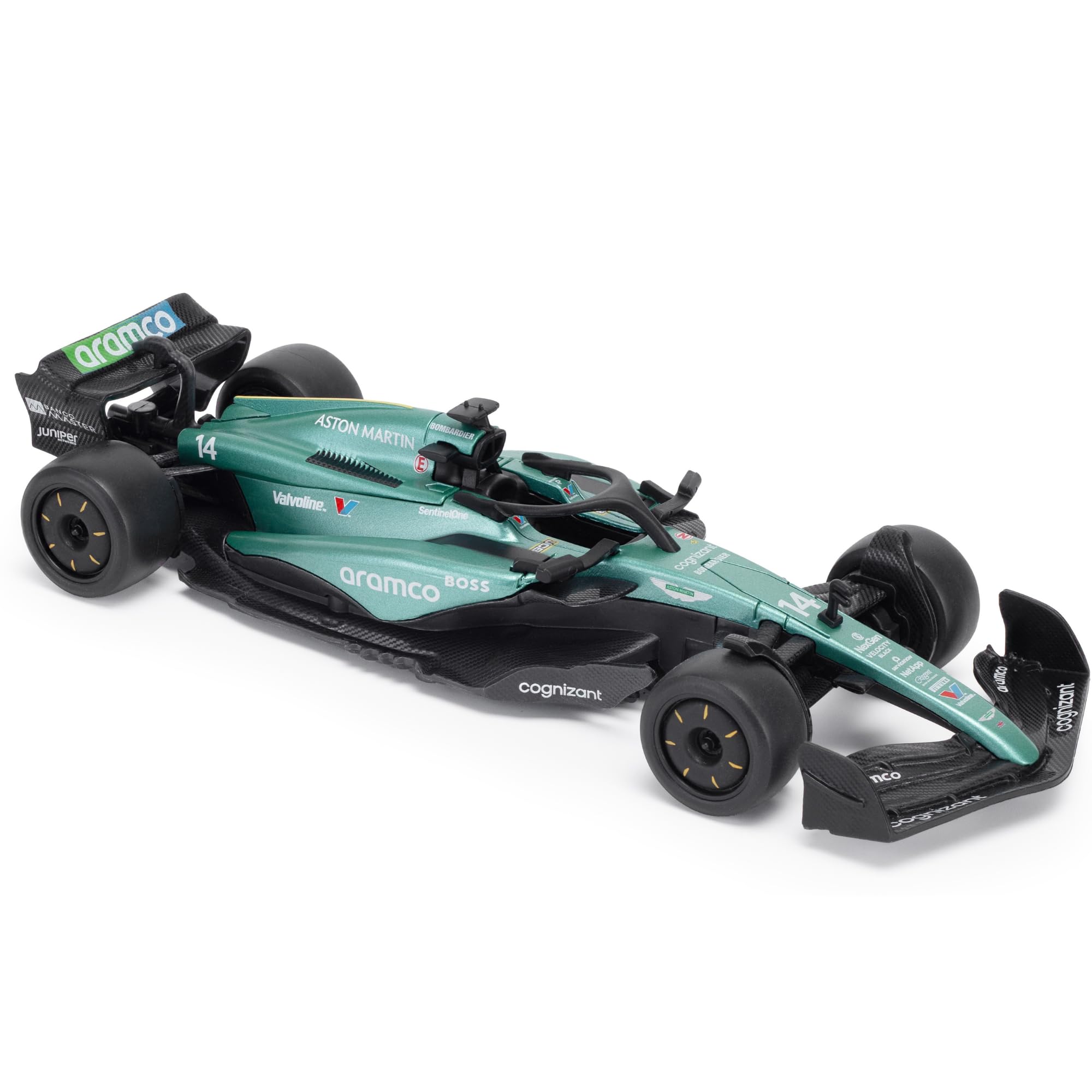 Aston Martin AMR24 F1 1:24 Scale Die-Cast Model Car - Officially Licensed Metal Display Model 1