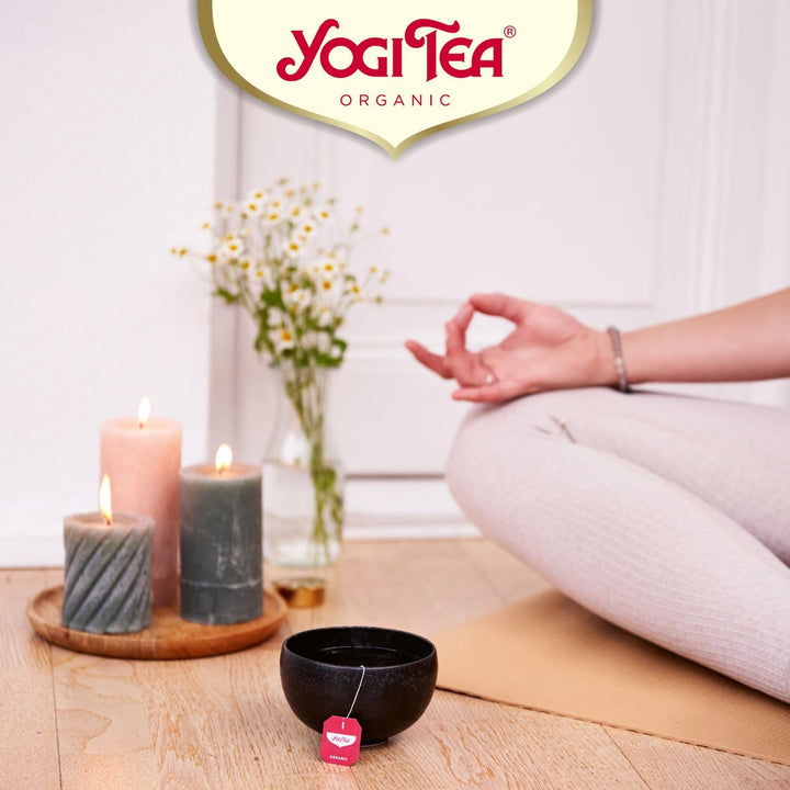 YOGI TEA - Choco Organic Spice and Herbal Tea, Chocolate Taste, Blend of Cocoa, Liquorice and Cinnamon, 102 Tea Bags (6 x 17)