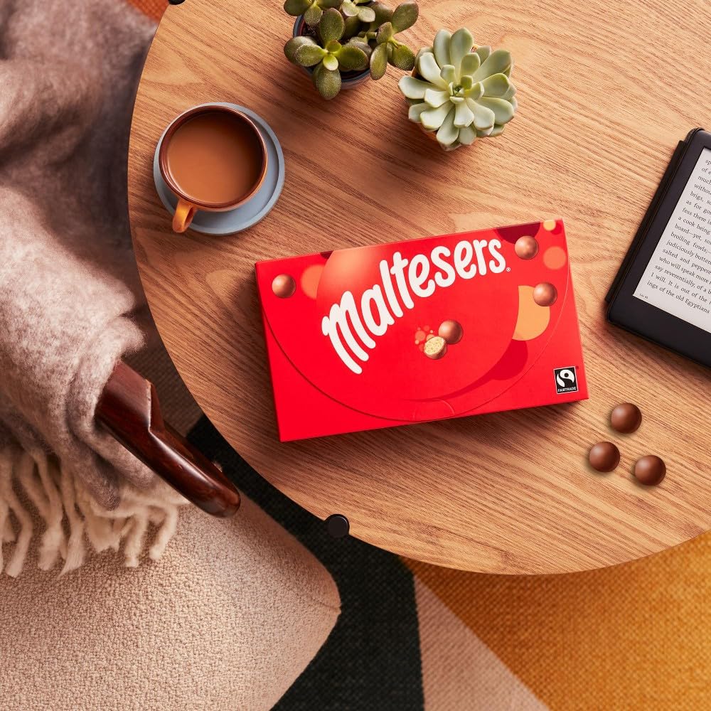 Mars - Maltesers Schokoladenschachtel Milchschokolade Geschenk 310g 9
