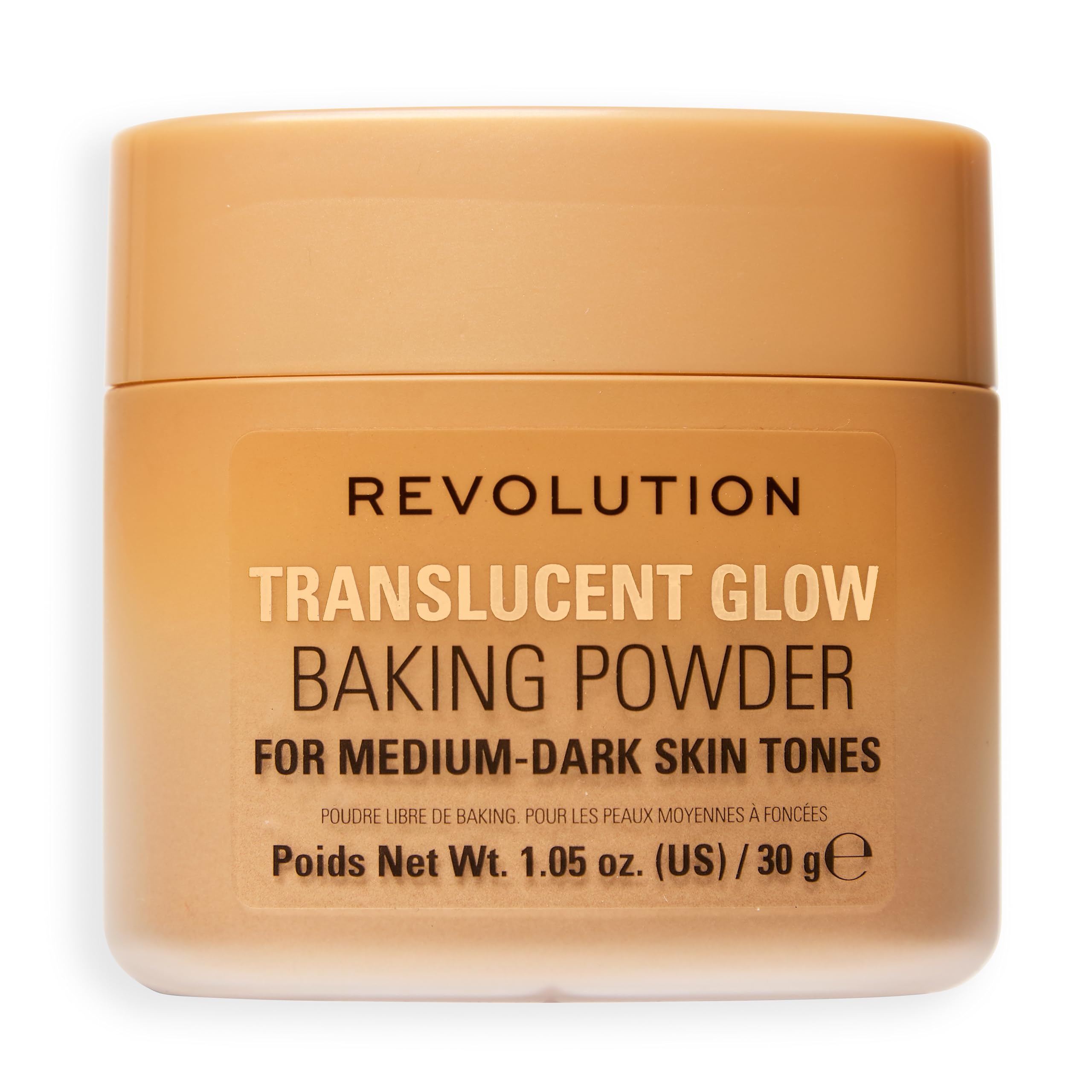Revolution Beauty London Translucent Glow Loose Baking Powder - Medium to Dark | 30 g 1