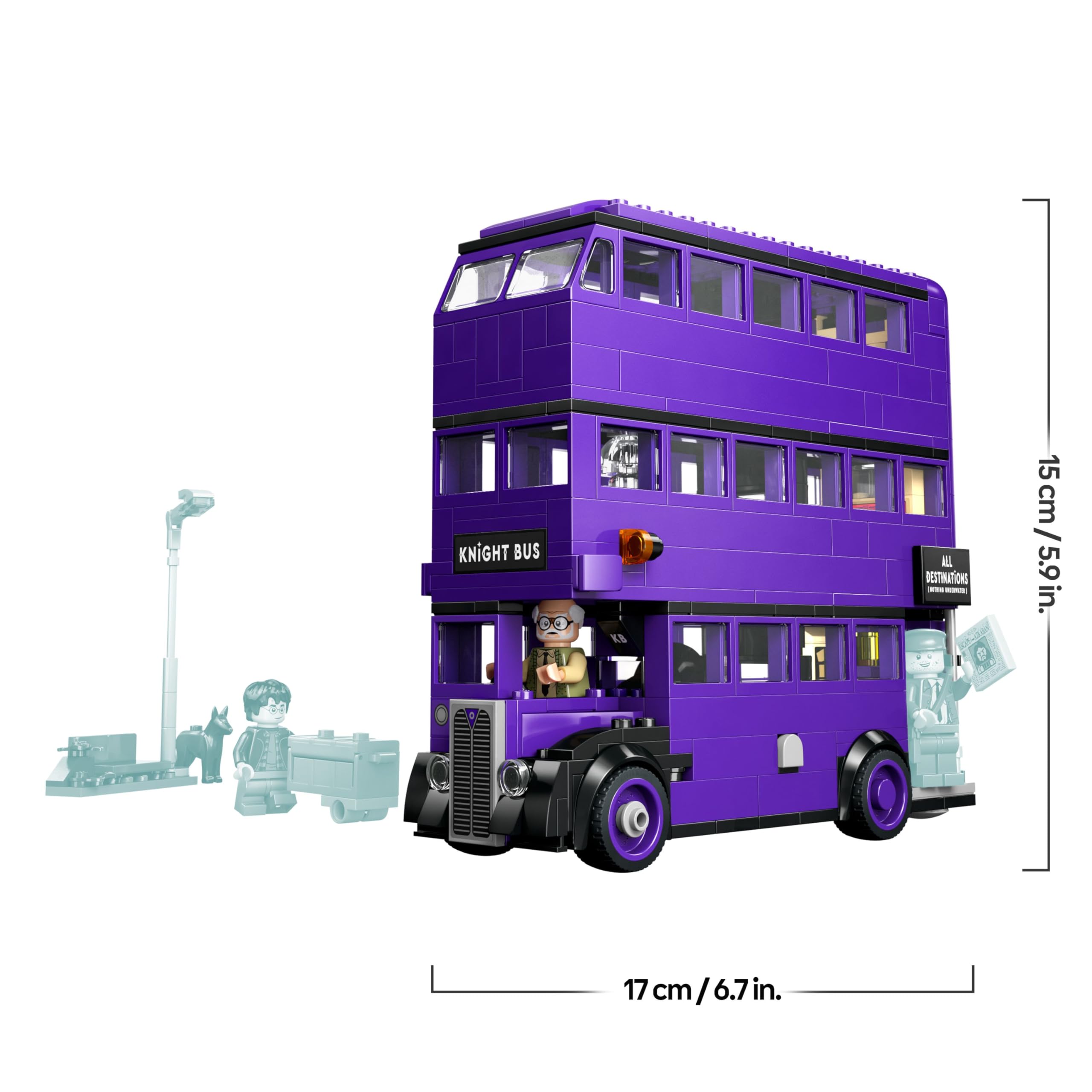 LEGO Harry Potter Knight Bus Adventure 76446 Building Set | Ages 8+ 8