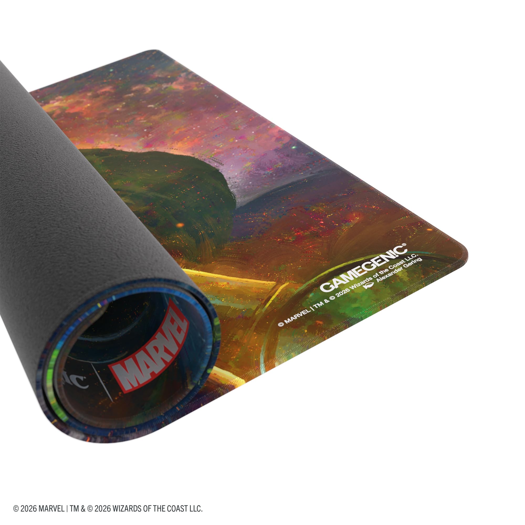 Gamegenic Magic: The Gathering Marvel Super Heroes Shiny Playmat - Doom | Official Licensed Design 4