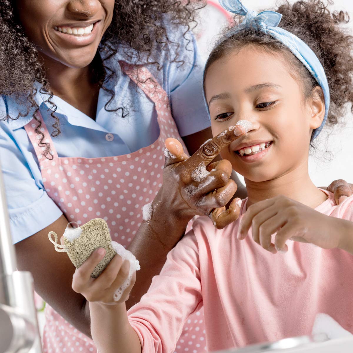 Joeji's Kitchen - Pack of 8 Natural Eco Dishwasher Sponges 7