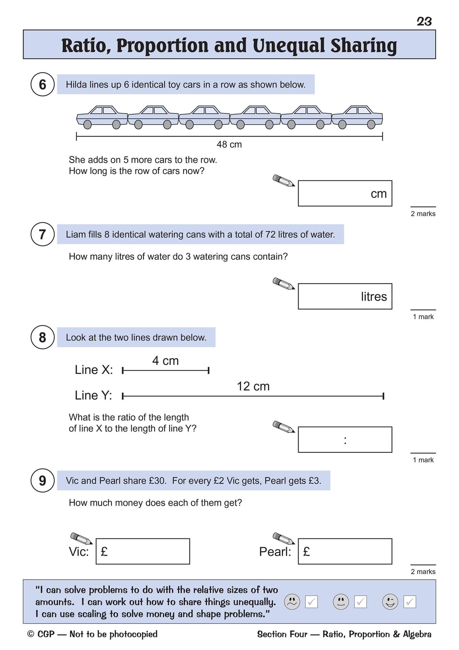 CGP Books KS2 Maths SATS Reasoning Question Book - Ages 10-11 | Practice Questions | Paperback 3