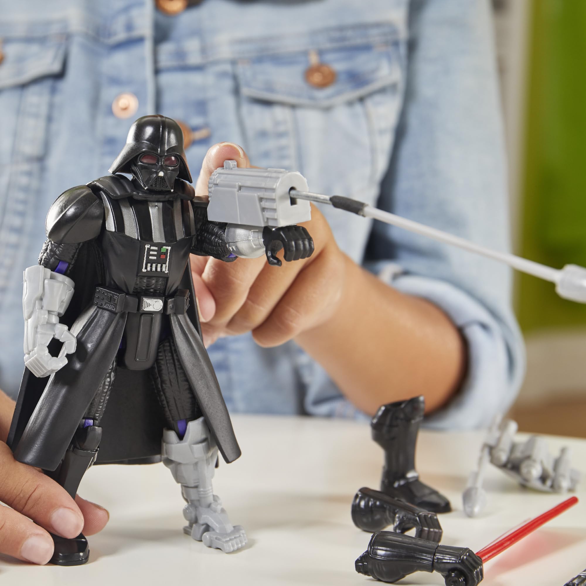 Star Wars MixMashers Darth Vader Customizable Mix-And-Match Action Figure - Ages 4+ 5
