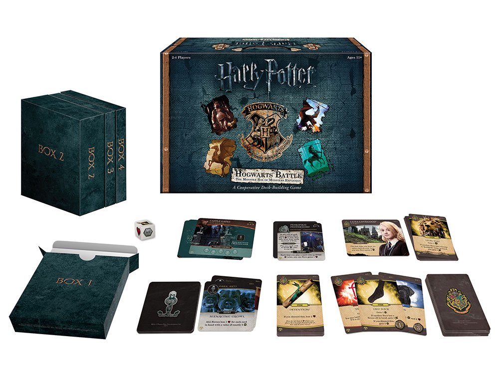 USAopoly Harry Potter: Hogwarts Battle Box of Monsters Expansion Board Game 6