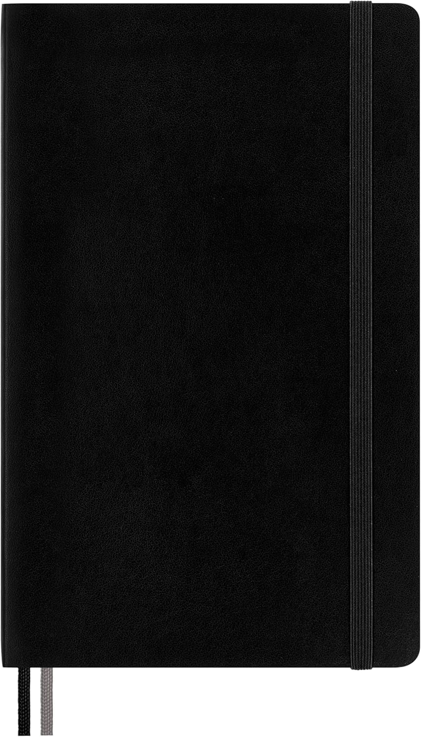 Moleskine Classic Expanded Ruled Notebook - Soft Cover, Black, 400 Pages, L Size 3