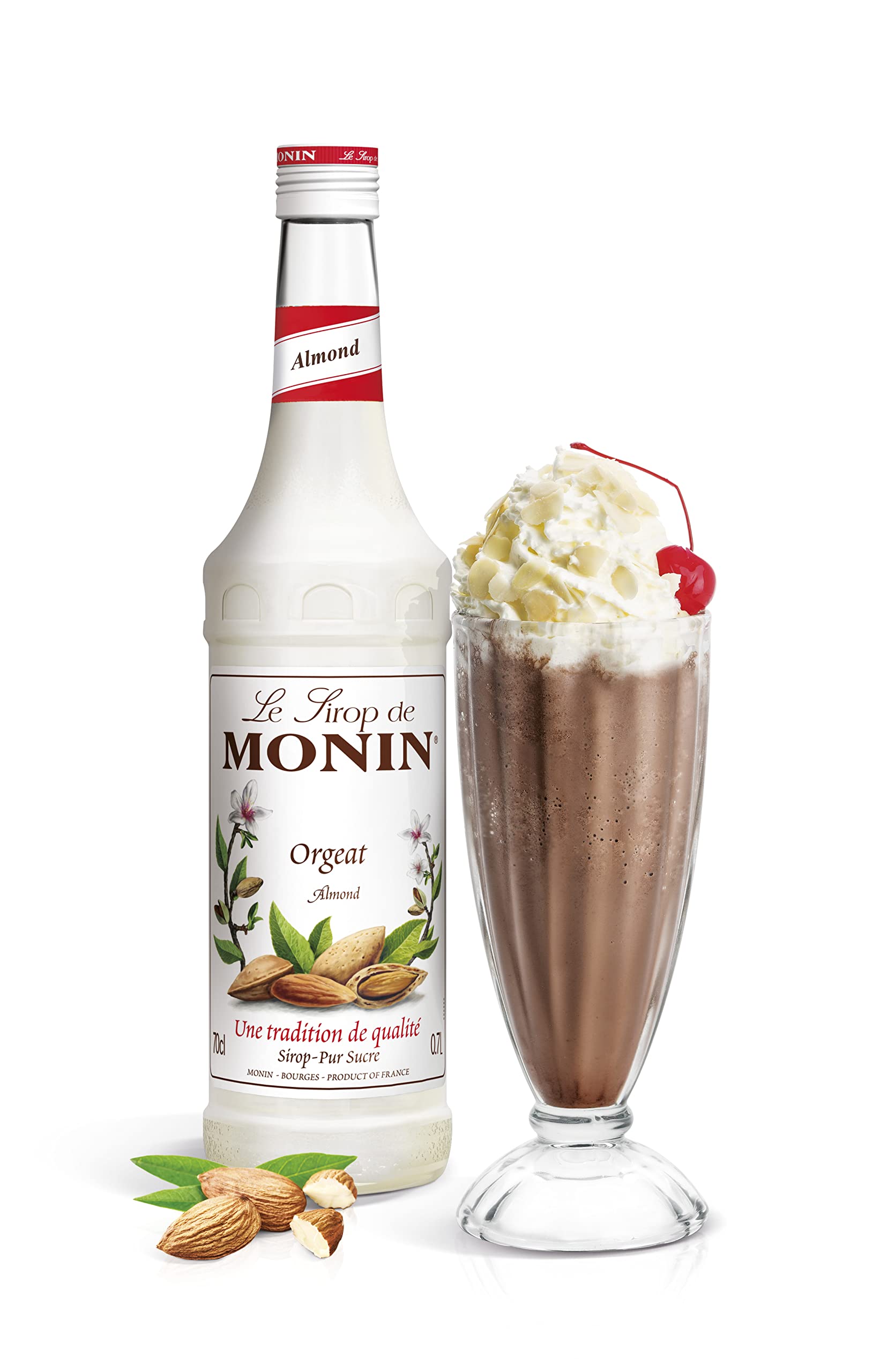 MONIN Premium Almond Orgeat Syrup 700ml - Vegan, Natural Flavouring for Cocktails & Coffee 7