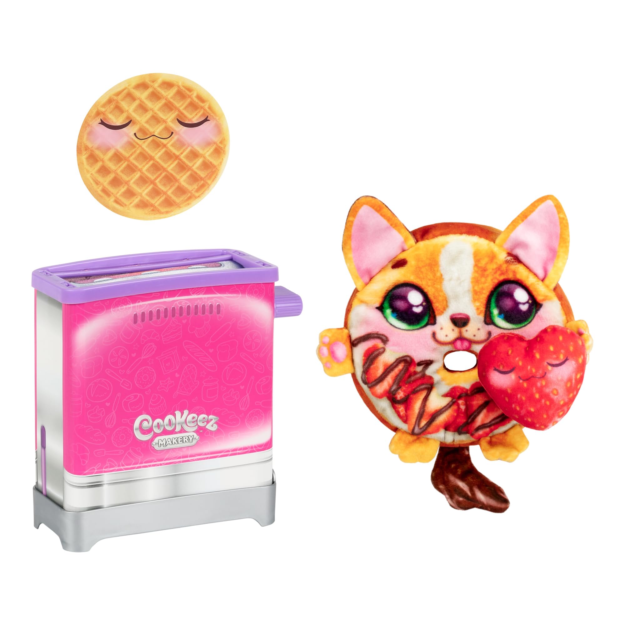 COOKEEZ MAKERY Toasty Treatz Toaster Twin Pack - Squishy Scented Plush Pets for Kids 5-12 15
