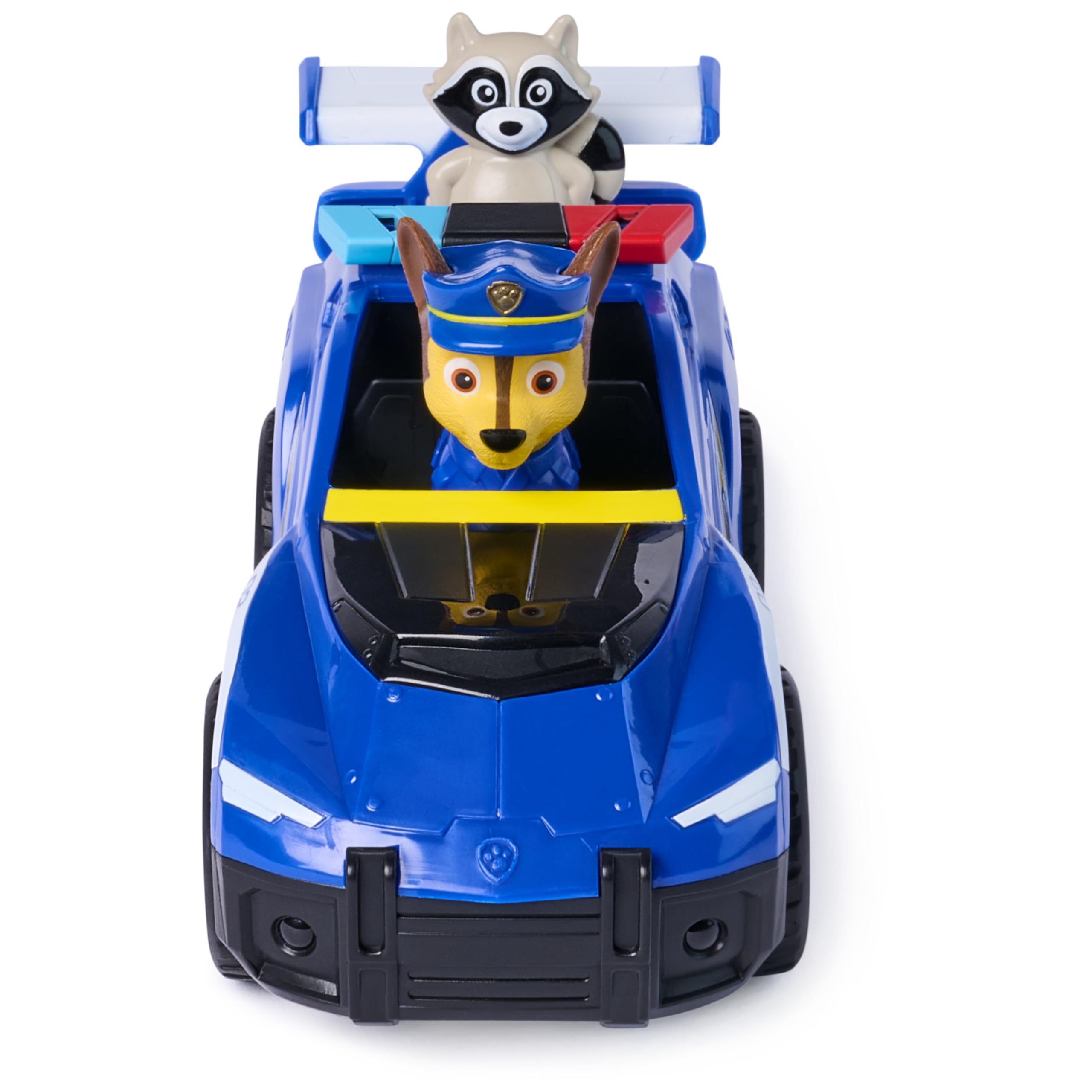 Paw Patrol Search & Rescue Chase Rescue Cruiser Vehicle with 2 Figures | Pull-Back Action | Ages 3-9 4