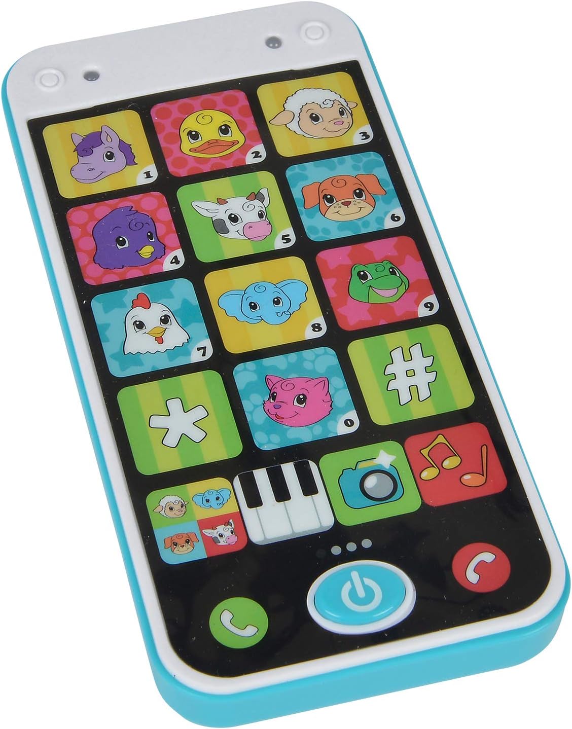 ABC Smart Phone Toy - Lights Up & 25+ Sounds for Toddlers 12-36 Months 1