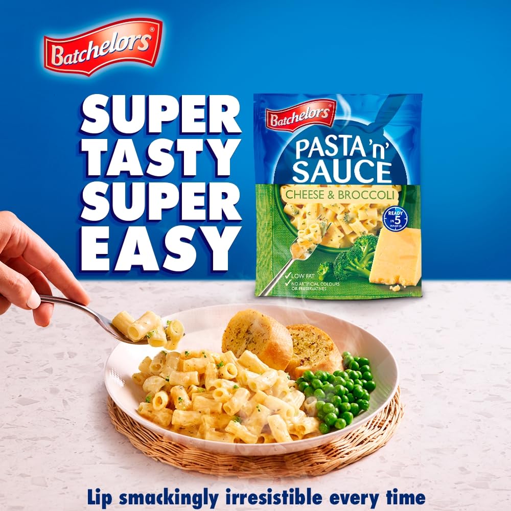 Batchelors Pasta 'n' Sauce Cheese & Broccoli Ready Meal, 99g Packet (7 Count) 5