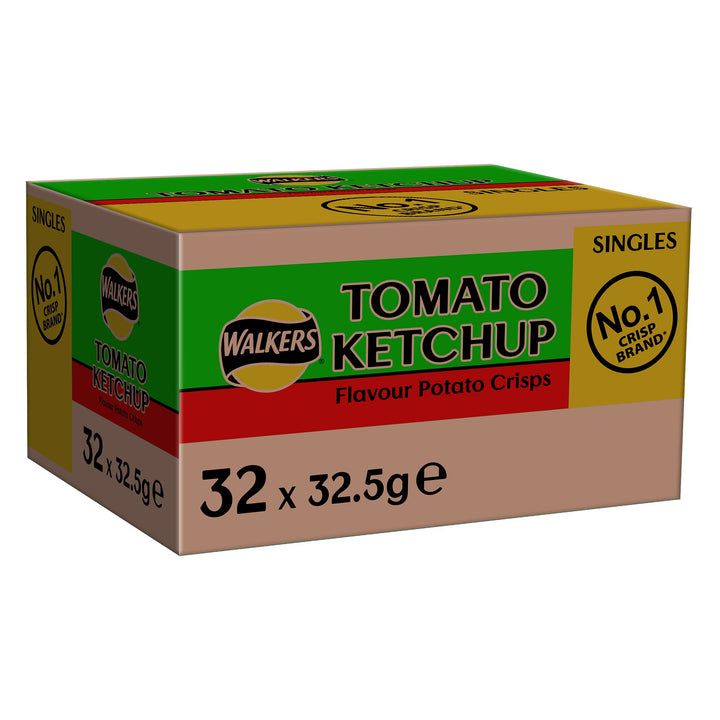 Walkers - Tomato Ketchup Crisps Multipack 32 x 32.5g