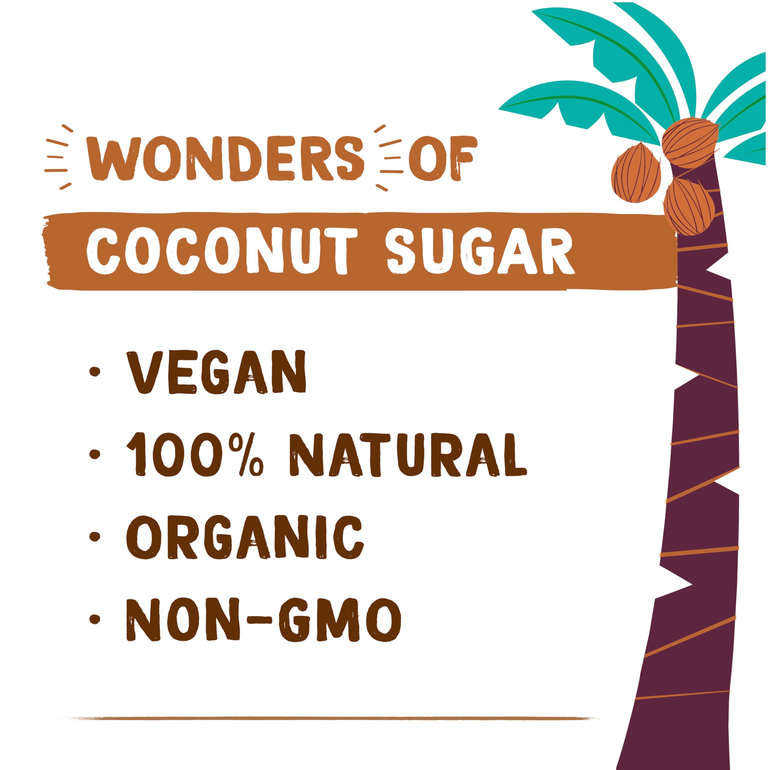 Coconut Merchant Bio-Kokosnusszucker 1 kg – Alternative zu unraffiniertem braunem Zucker mit niedrigem GI 5