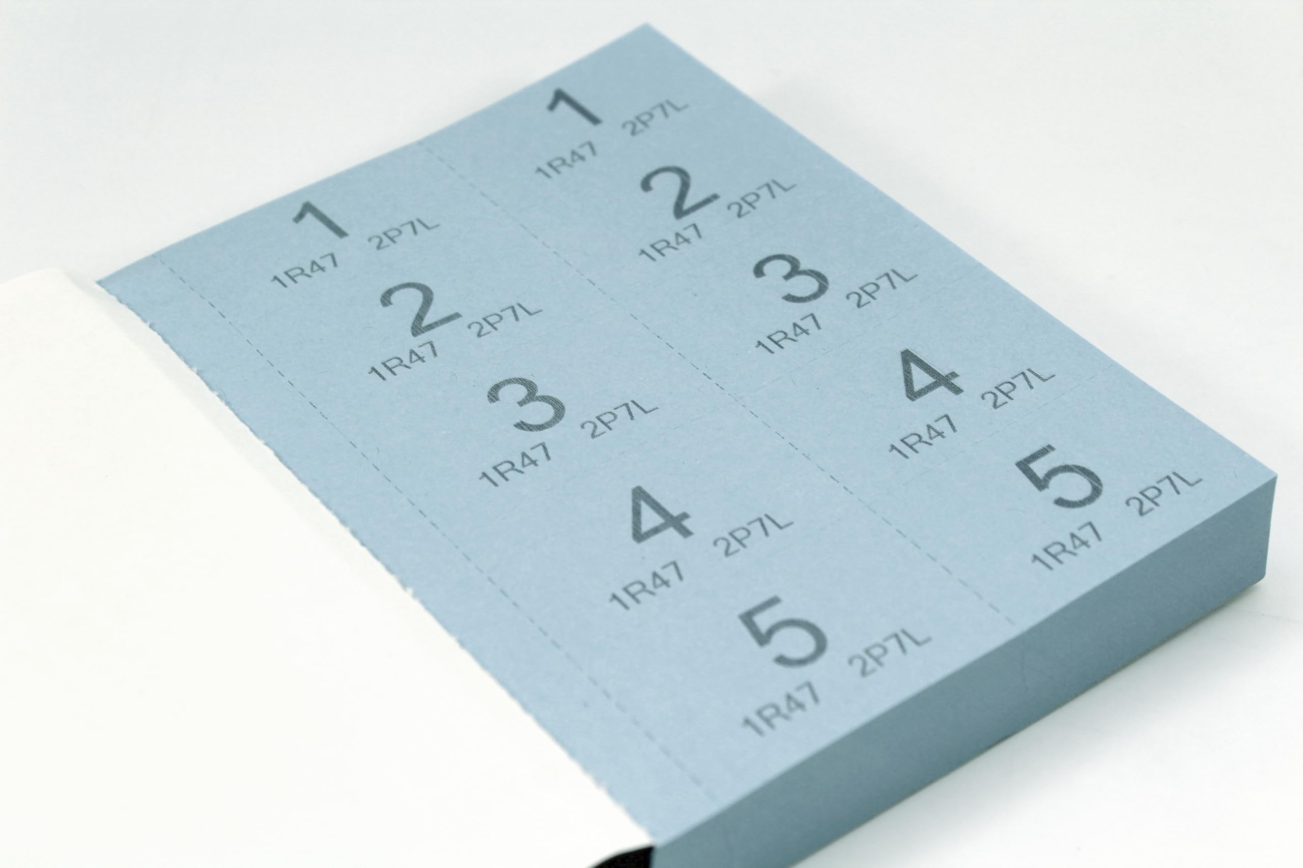 Silvine Cloakroom/Raffle Tickets - 1000 Tickets Numbered 1-1000 with Security Numbering | Model CRT1000 6
