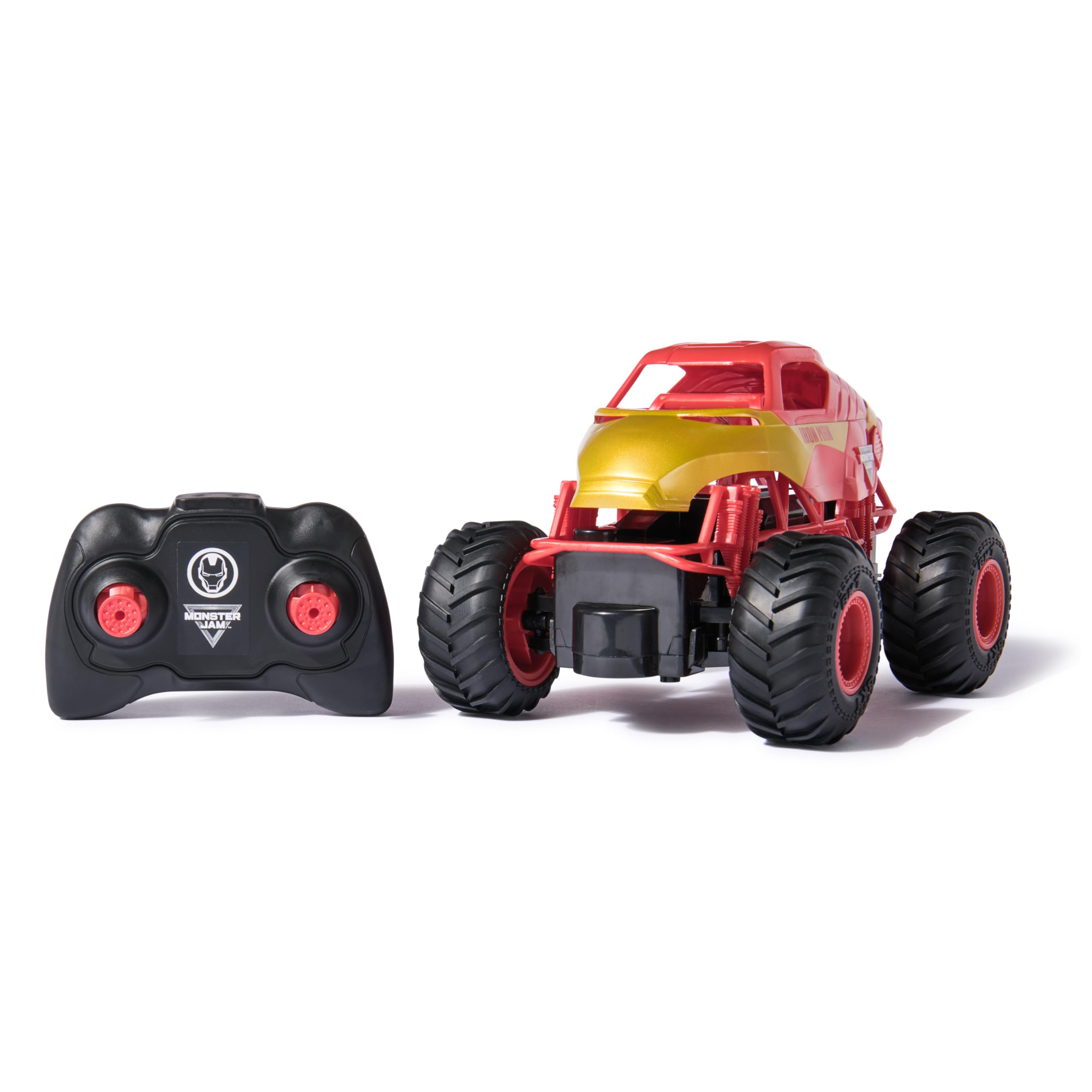 Monster Jam, Marvel Iron Man RC Monster Truck, 1:24 Scale, Kids’ Toys for Boys a 10