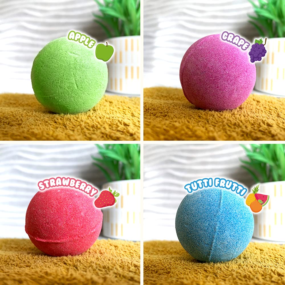 ZIMPLI - 20 x Baff Bombz Kids Bath Bombs Gift Set | Moisturizing, Vegan Friendly 3