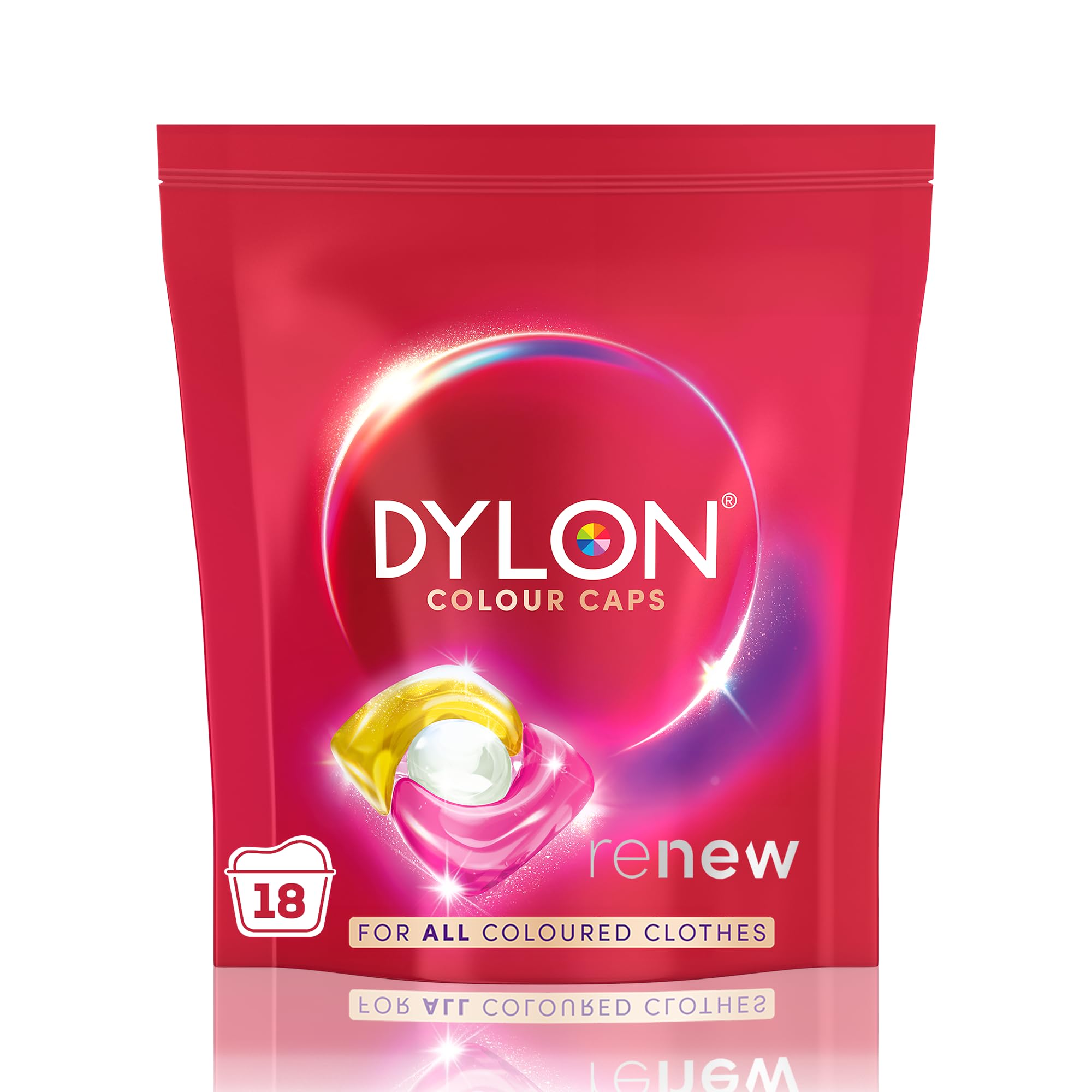 Dylon – Colour Caps Waschmittel (18 Waschladungen)