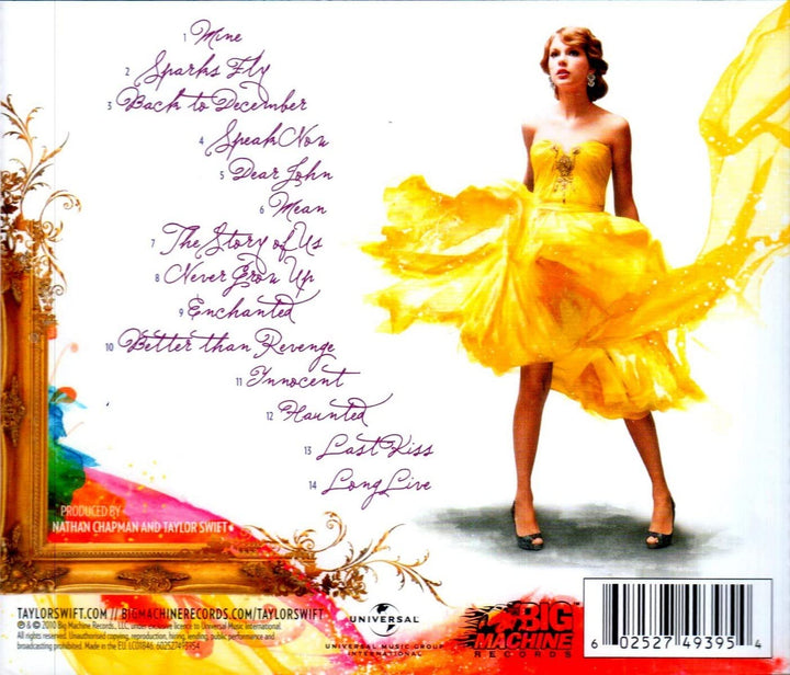 Taylor Swift - Speak Now Audio CD
