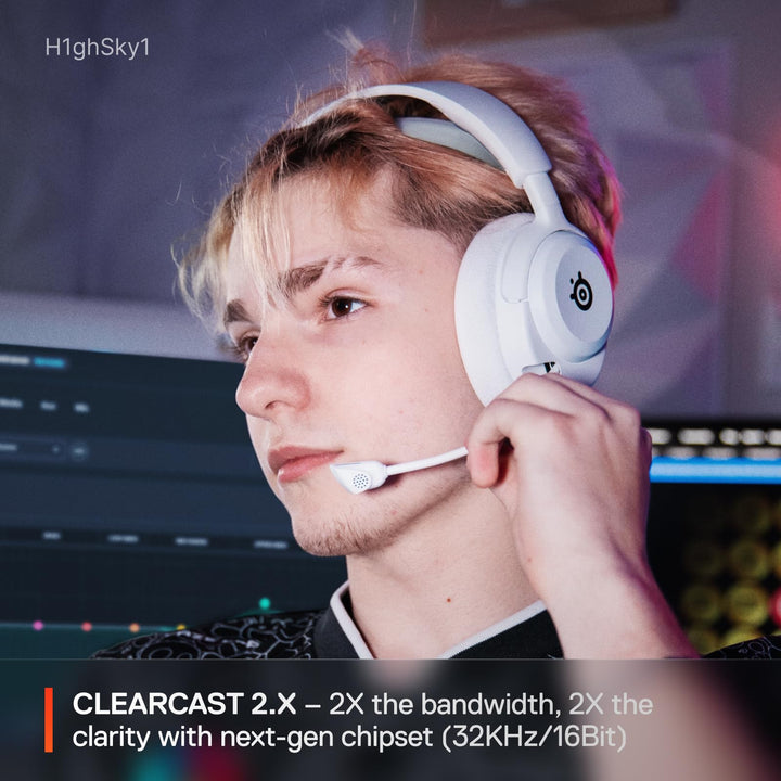 SteelSeries Arctis Nova 5X Wireless Gaming Headset for Xbox - White