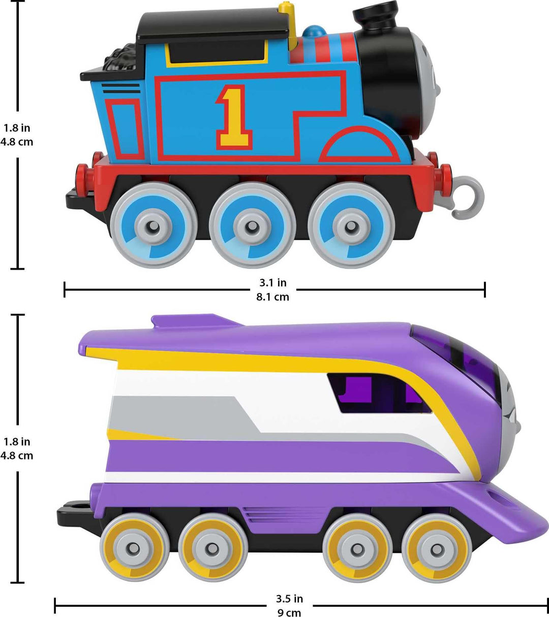 Thomas & Friends Race for the Sodor Cup Push-Along Train Set - Head-to-Head Racing for Ages 3+