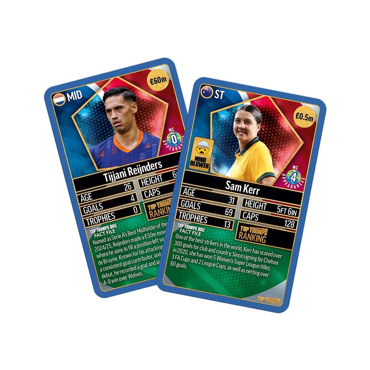 Top Trumps World Football Stars Top 200 Card Game - Chrome Blue Pack | Unisex Children | English 5