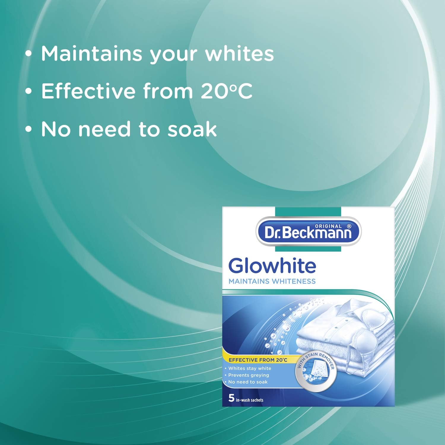 Dr. Beckmann - Glowhite Fabric Whitener for Whites 7