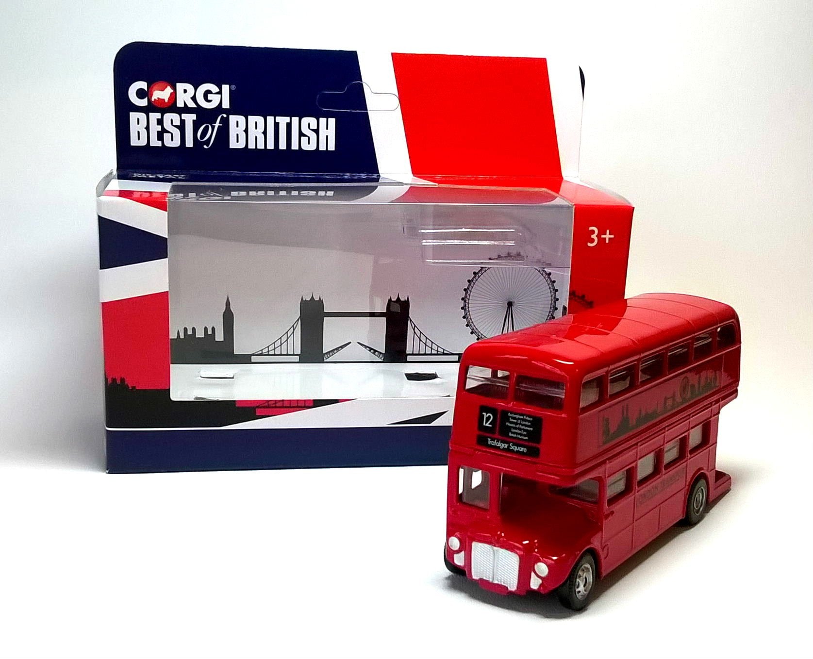 Corgi GS82328 Best of British Classic Routemaster Bus - Diecast Metal Model - Black 5