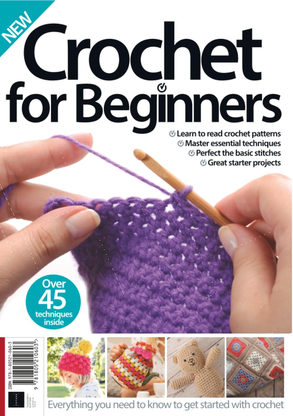 Future Publishing Crochet for Beginners - Over 45 Techniques | 20th Edition Paperback 1