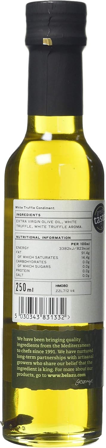 Belazu White Truffle Infused Extra Virgin Olive Oil, 250g 5