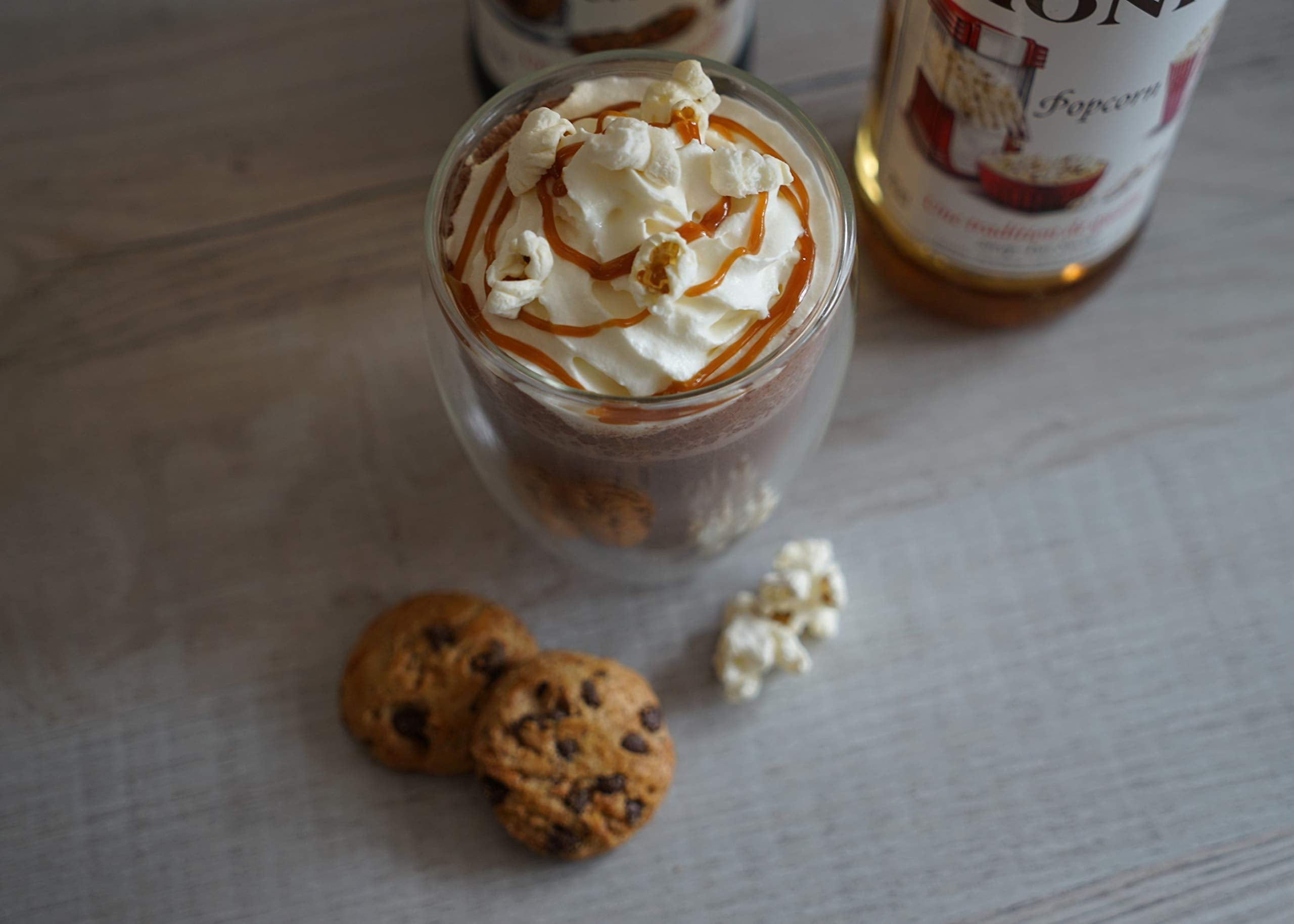 MONIN Premium Popcorn Syrup 700 ml - Beverage Syrup for Coffee, Cocktails & Frappes 6