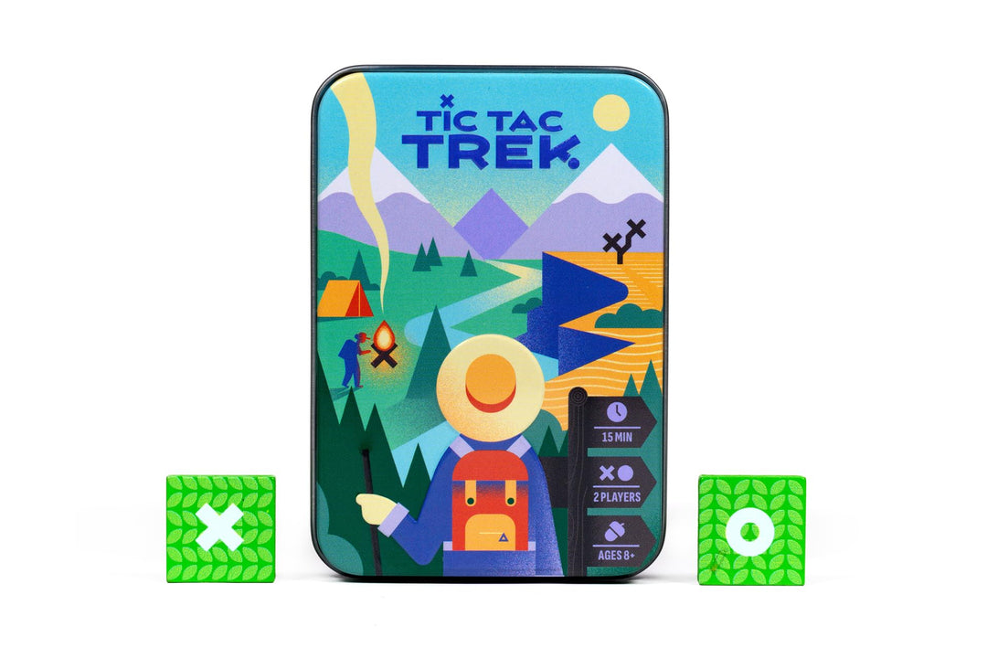 Alley Cat Games Tic Tac Trek - Tic Tac Toe Exploration Tin Game