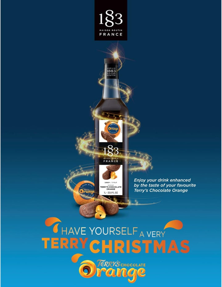 1883 Maison Routin Terry's Chocolate Orange Syrup for Coffee & Hot Chocolate