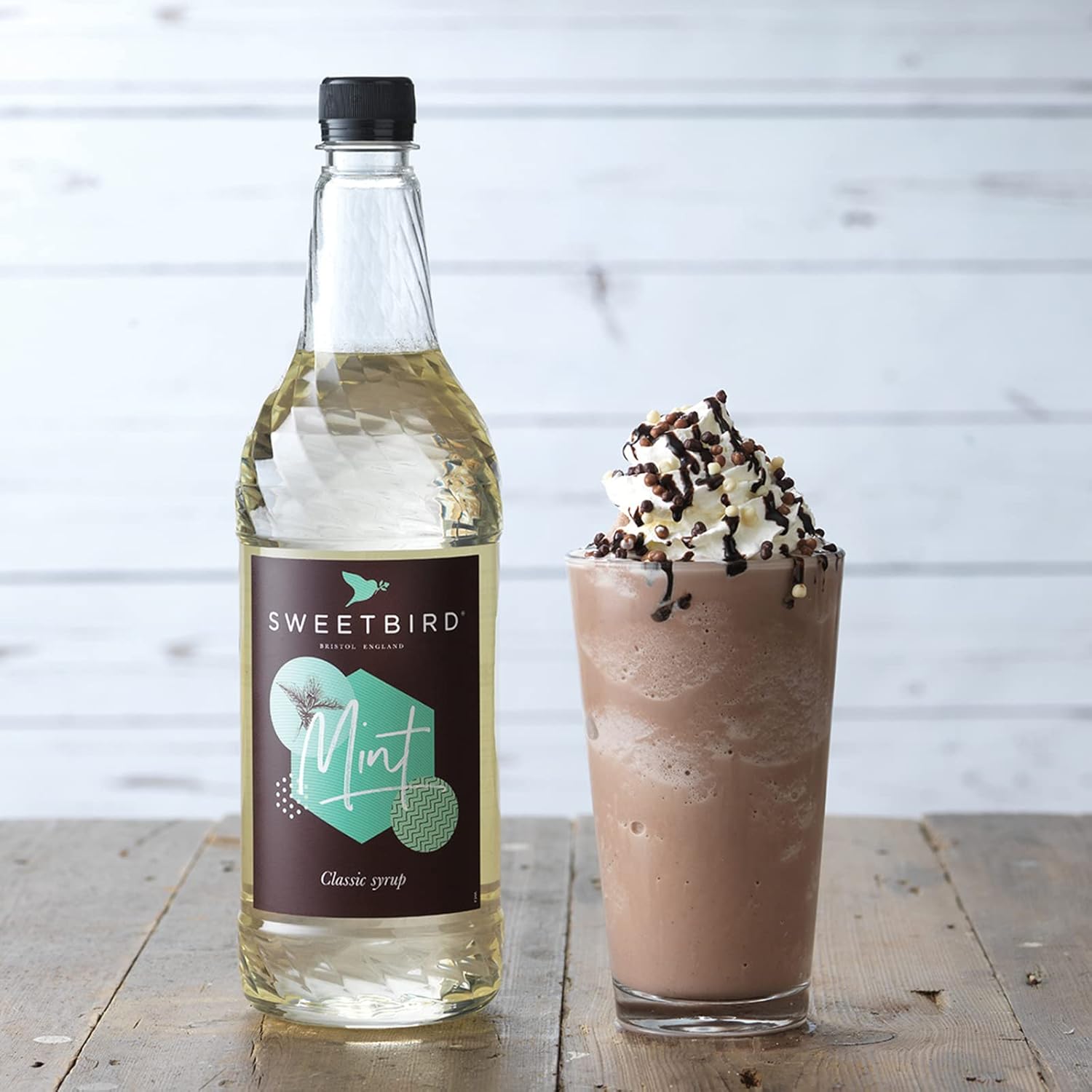 Sweetbird Minzsirup (1 Liter) – Veganerfreundlich, natürliche Aromen, keine künstlichen Farbstoffe 8