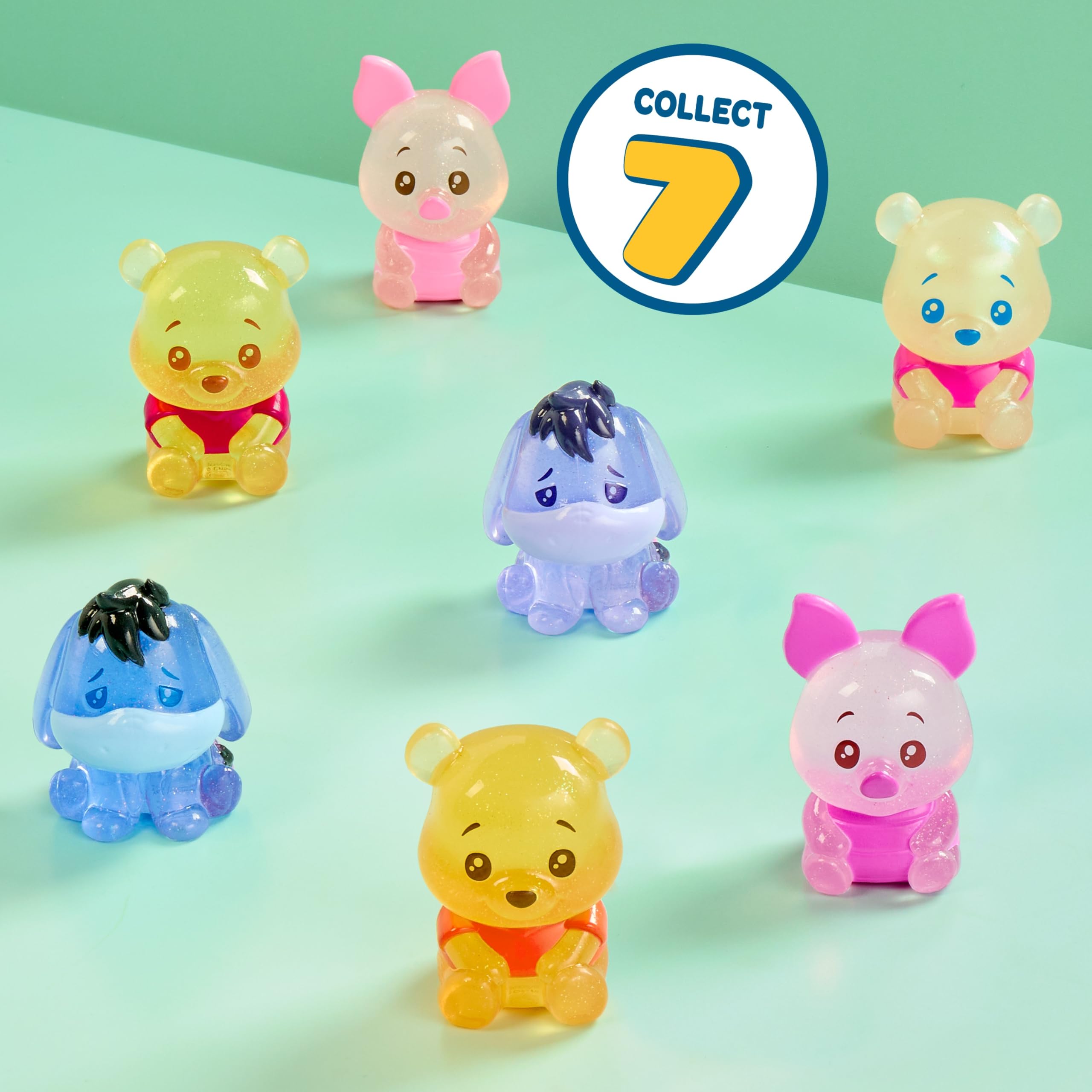 Disney Winnie the Pooh Bear-y Cute Jelly Figures - Blind Capsule Surprise | 5 cm Squishy Toy | Ages 3+ 2